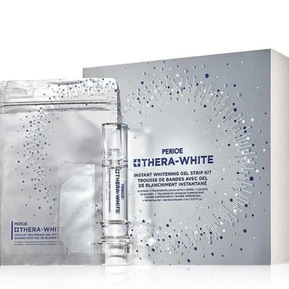 Avon PERIOE THERA-WHITE Instant Whitening Gel Strip Kit - 14 Strips 7 Treatments - Picture 1 of 12